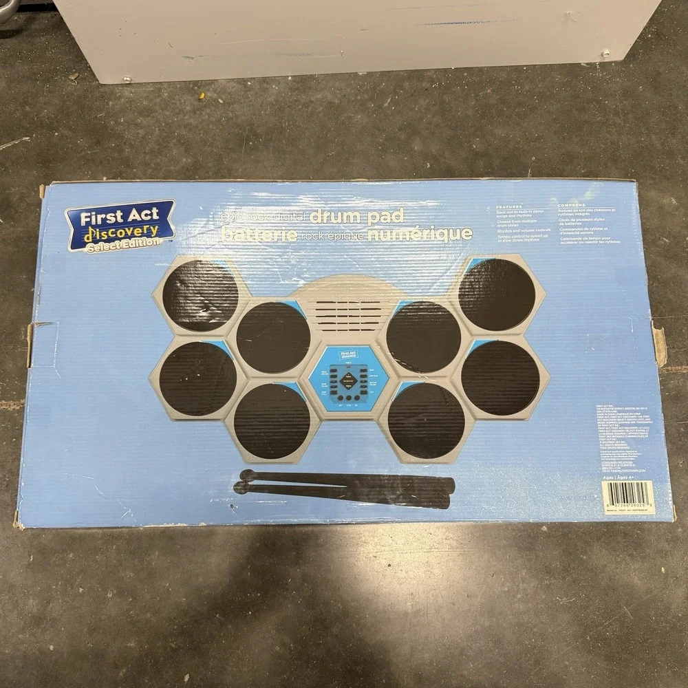 First Act Discovery 8-Pad Digital Drum Set 